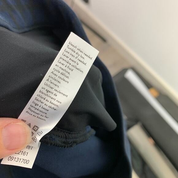 Spanx Black Blue Plaid Pants Leggings Jeggings Size XS A368566 NWT - Picture 8 of 8